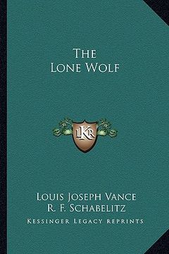 portada the lone wolf (en Inglés)