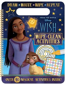 portada Disney Wish: Wipe Clean Activities