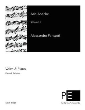 portada Arie Antiche: Volume 1 (en Italiano)