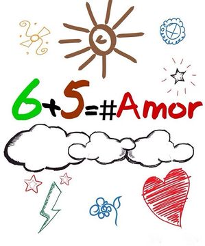 portada 6 + 5 = #amor (in Spanish)