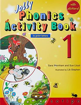 portada Jolly Phonics Activity Book: In Print Letters (1) (Jolly Phonics Activity Books, set 1-7) (libro en Inglés)