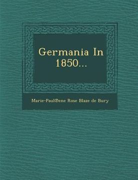 portada Germania in 1850... (en Inglés)