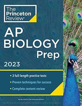 portada Princeton Review ap Biology Prep, 2023: 3 Practice Tests + Complete Content Review + Strategies & Techniques (College Test Preparation) (in English)