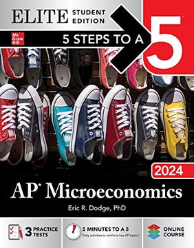 portada 5 Steps to a 5: AP Microeconomics 2024 Elite Student Edition (in English)