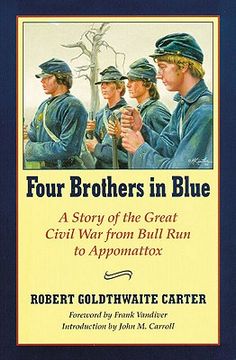 portada four brothers in blue: or sunshine and shadows of the war of the rebellion (en Inglés)