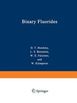 portada Binary Fluorides: Free Molecular Structures and Force Fields a Bibliography (1957-1975) (en Inglés)