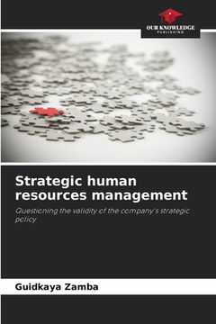 portada Strategic human resources management (en Inglés)