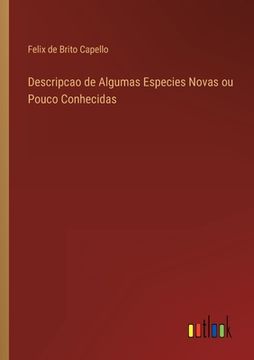 portada Descripcao de Algumas Especies Novas ou Pouco Conhecidas (in Portuguese)