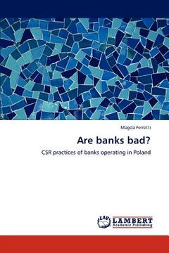 portada are banks bad? (en Inglés)