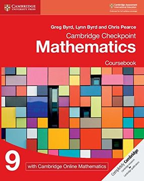 portada Cambridge Checkpoint Mathematics Cours 9 With Cambridge Online Mathematics (1 Year) (in English)