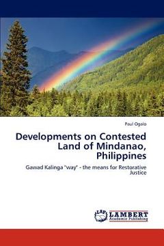 portada developments on contested land of mindanao, philippines (en Inglés)