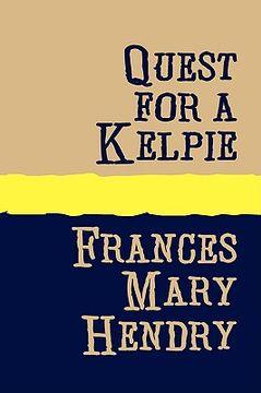 portada quest for a kelpie large print (en Inglés)