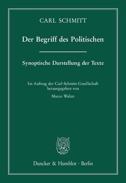 portada Der Begriff des Politischen (in German)
