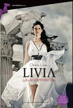 portada Livia, la joven vestal (Tombooktu Romance)