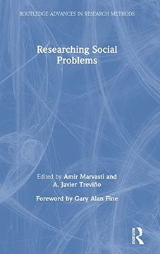 portada Researching Social Problems (Routledge Advances in Research Methods) (in English)