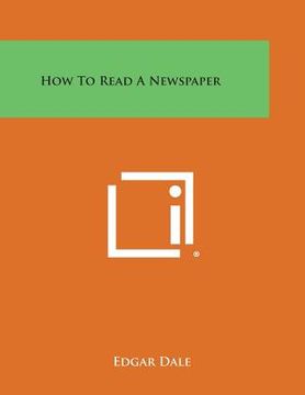 portada How to Read a Newspaper (in English)