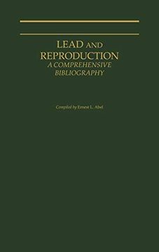 portada Lead and Reproduction: A Comprehensive Bibliography (en Inglés)