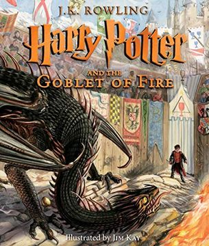 portada Harry Potter and the Goblet of Fire: The Illustrated Edition (Harry Potter, Book 4): Volume 4 (en Inglés)