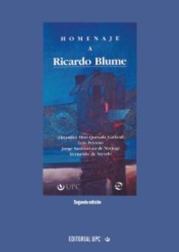 portada Homenaje a Ricardo Blume