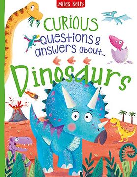 portada Curious Questions & Answers About Dinosaurs 