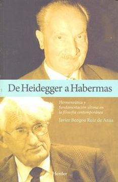 portada de heidegger a habermas (in Spanish)