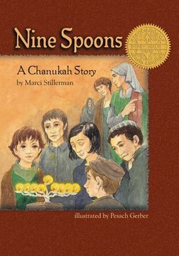 portada Nine Spoons: A Chanukah Story (en Inglés)