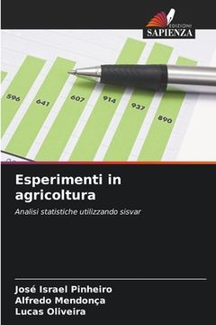 portada Esperimenti in agricoltura (en Italiano)
