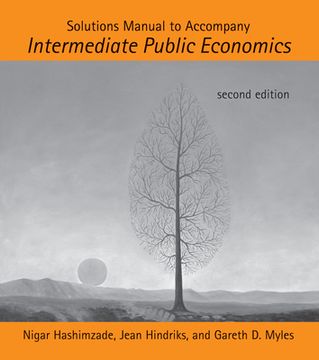 portada solutions manual to accompany intermediate public economics (en Inglés)