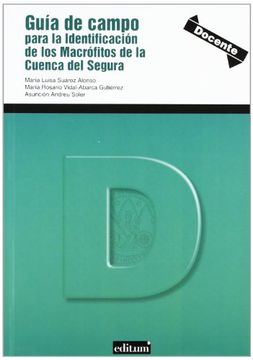 portada Guía de campo para la identificación de los  macrófitos de la cuenca del segura (DOCENTE)