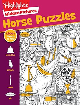 portada Horse Puzzles (Hidden Pictures) (en Inglés)