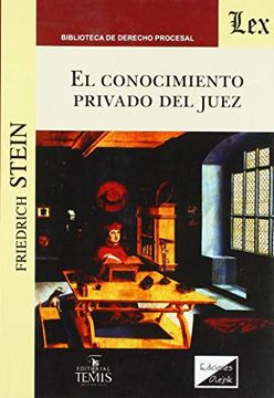 portada El Conocimiento Privado del Juez (in Spanish)