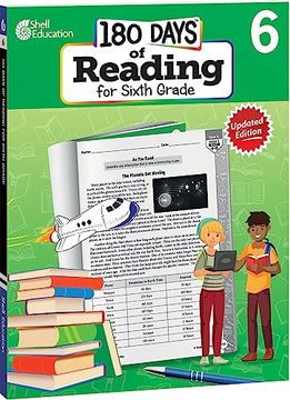 portada 180 Days of Reading for Sixth Grade: Practice, Assess, Diagnose (en Inglés)