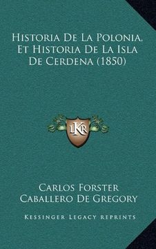 portada Historia de la Polonia, et Historia de la Isla de Cerdena (1850)