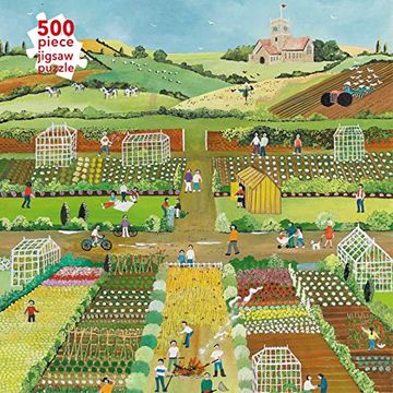 portada Adult Jigsaw Puzzle Judy Joel: Allotments, 2012 (500 Pieces): 500-Piece Jigsaw Puzzles (en Inglés)