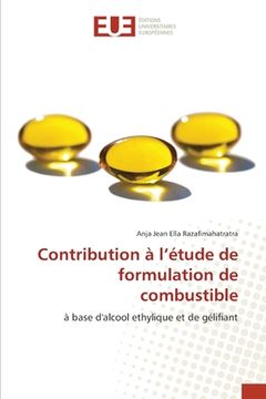 portada Contribution à l'étude de formulation de combustible (en Francés)