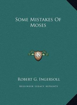 portada some mistakes of moses (en Inglés)