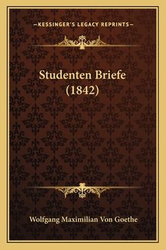 portada Studenten Briefe (1842) (en Alemán)