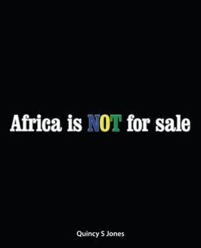 portada Africa is not for Sale 