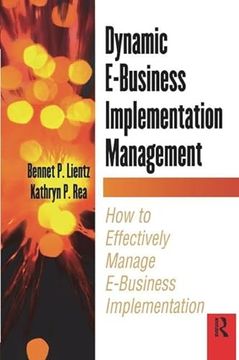 portada Dynamic E-Business Implementation Management (in English)