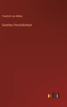 portada Goethes Persönlichkeit (en Alemán)