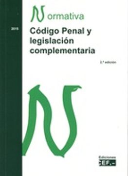 portada Código Penal y legislación complementaria. Normativa 2015