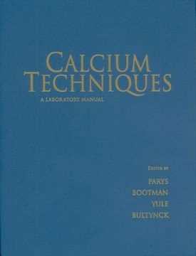 portada Calcium Techniques: A Laboratory Manual (en Inglés)