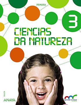 portada Aprender é Crecer en Conexión, ciencias da natureza, 3 Educación Primaria (Galicia) (Paperback) (en Gallego)
