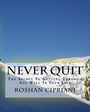 portada Never Quit: The Secret To Getting Through Any Wall In Your Life