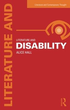 portada Literature and Disability (Literature and Contemporary Thought)