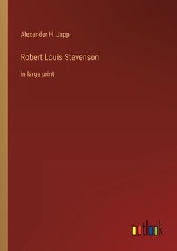 portada Robert Louis Stevenson: in large print (in English)