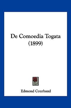 portada De Comoedia Togata (1899) (in Latin)