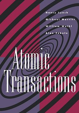 portada atomic transactions: in concurrent and distributed systems (en Inglés)