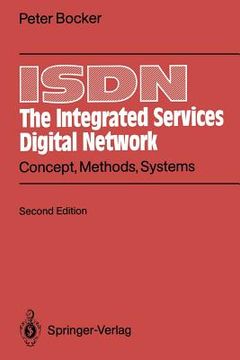 portada isdn the integrated services digital network: concept, methods, systems (en Inglés)