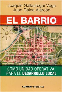 portada Bario Como Unidad Operativa Para el Desarrollo Local, el